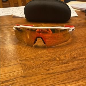 Okaley men sunglasses Radar Ev Red